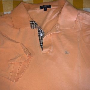 Burberry polo shirt size xl